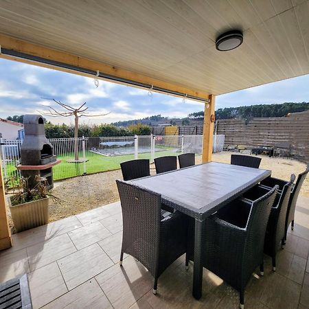 En Ardeche, Gite L'Odyssee Climatise Avec Sa Piscine Privee Et Chauffee 茹瓦厄斯 外观 照片