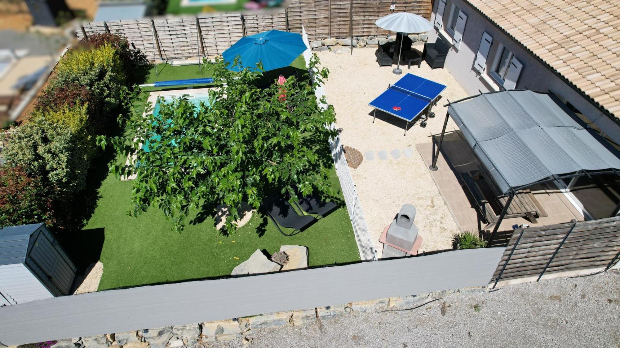 En Ardeche, Gite L'Odyssee Climatise Avec Sa Piscine Privee Et Chauffee 茹瓦厄斯 外观 照片