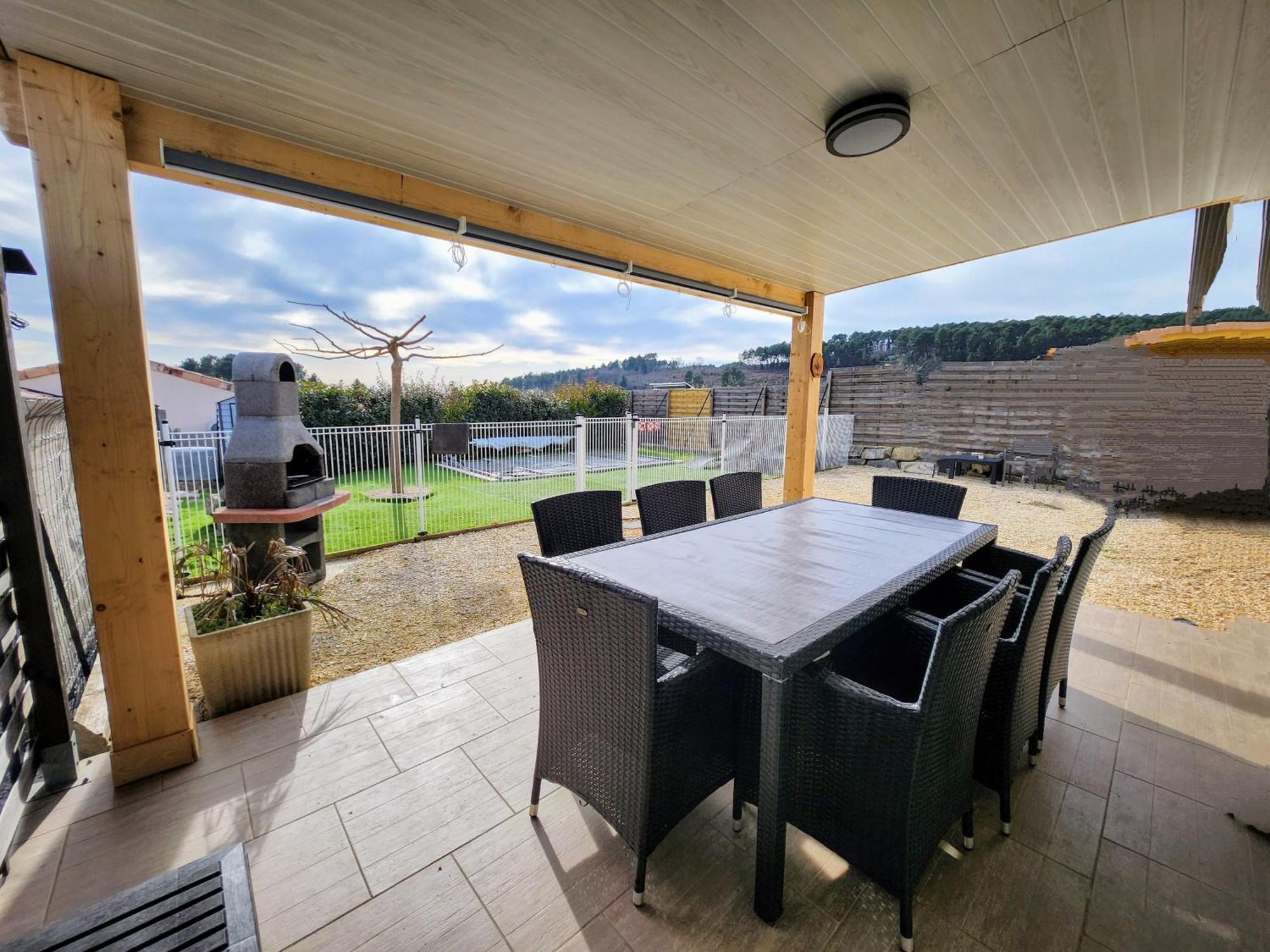 En Ardeche, Gite L'Odyssee Climatise Avec Sa Piscine Privee Et Chauffee 茹瓦厄斯 外观 照片